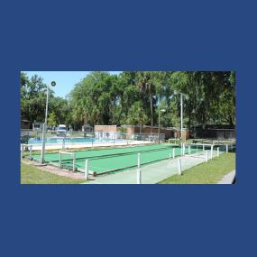 Shuffleboard Court