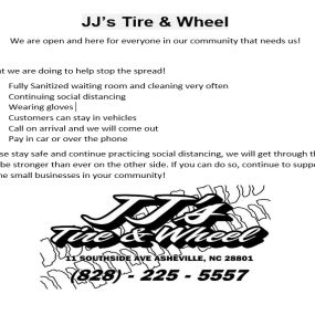 We are here for all of your tire needs!