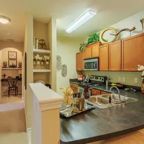 Gourmet Kitchen in Rose Heights Apartments