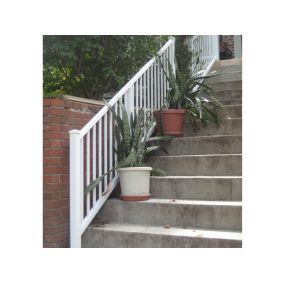 Aluminum White Handrail