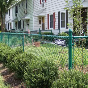 Fabric Coated Chain Link Fence