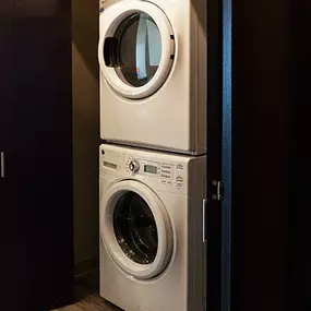 Brix Apartments Energy Efficient Washer and Dryer