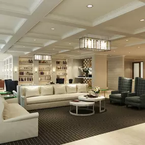 Spacious and modern clubhouse