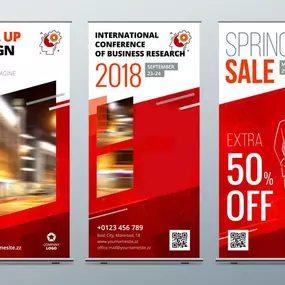 Roll Up Banners, Roll Up Banner Stands