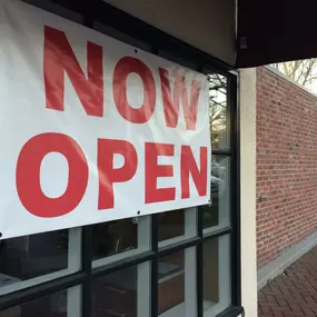 Custom Now Open Signs and Banners
