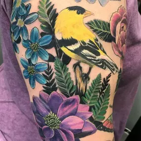 Bird tattoo