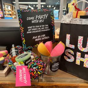 Book a private party ! Get hands on and make your own product from scratch. Party host and every guest receive exclusive goodies to take home!