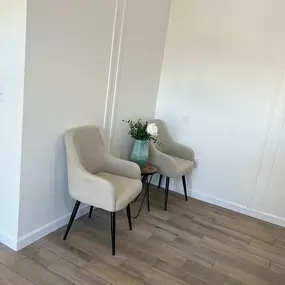Reception area