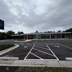 Outside view of the State Employees' Credit Union Morehead branch
