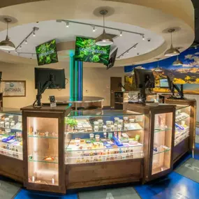 Ordering Counter inside the Lightshade Federal Heights Dispensary