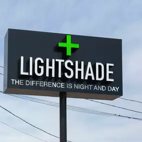 Lightshade Federal Heights Dispensary Outdoor Signage