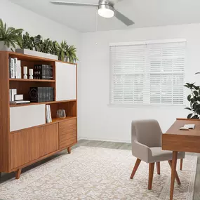 Flex space for a home office at Camden LaVina apartments in Orlando, FL