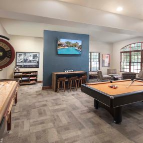 Second clubhouse game room