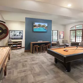 Second clubhouse game room