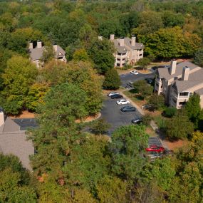 Aerial view of Camden Touchstone in Charlotte, NC