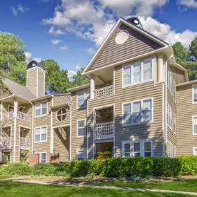 Exterior of buildings at Camden Touchstone in Charlotte, NC