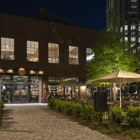 Restaurants and breweries at Ballantyne Bowl near Camden Communities in Ballantyne, NC