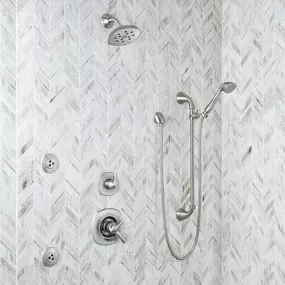 Add beauty, sophistication and a touch of the unexpected to any space of your home with waterjet mosaics. With the unique tile manufacturing process that give them soft, curved lines and detailed patterns, these mosaic tiles are created to add visual interest and style to your kitchen backsplashes, bathroom and entryway floors, and even your walls.