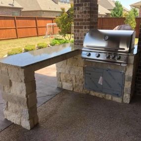 Get started on your outdoor kitchen today!