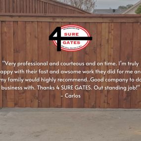 Bild von 4 Sure Gates - Repair & Installation