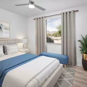 camden san marcos apartments scottsdale az bedroom with ceiling fan