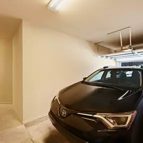 Attached garage