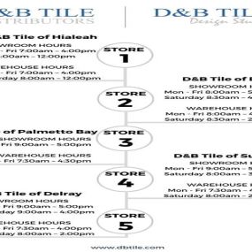 Bild von D&B Tile of Palmetto Bay