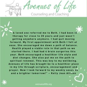 Avenues of Life Counseling and Coaching Gainesville Review