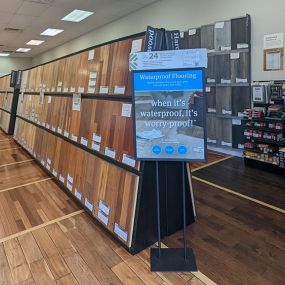 Interior of LL Flooring #1242 - Hillsborough | Aisle View