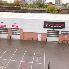 Darlington Tyre & Auto Care Aerial Shot