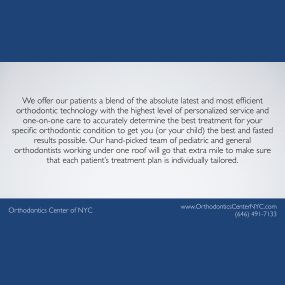 About Orthodontics Center of NYC