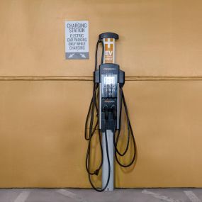 Electric vehicle car charging station at Camden Shady Grove in Rockville, MD