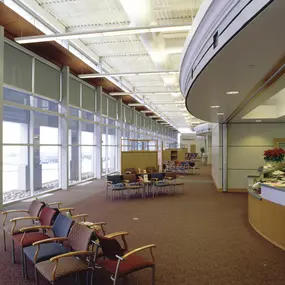 Waiting room after commercial carpet cleaning Elkhorn, NE