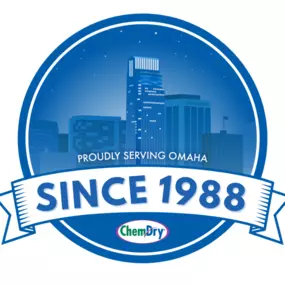 Proudly serving Omaha since 1988 badge