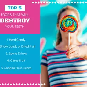 Know the food items that can cause serious damage to your teeth. Maintain a healthy diet to eliminate the chances of facing dental problems in the days to come. 
Preserve the most precious gift of your life - Your Smile, In case of any further confusion, consult our dentist at Choice Family Dentistry.