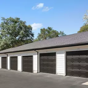 Private, rentable garages at Camden Huntingdon