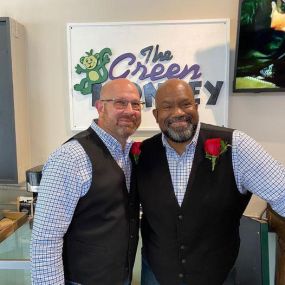 Please help me congratulate MonkeyFans Tim and James  on their marriage today!  They are celebrating 28 years together this week!