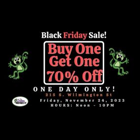 Attention all shoppers! Black Friday is here, and so is the sale of the year at The Green Monkey.