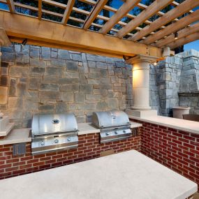 Barbeques and outdoor kitchen