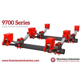 Hutch 9700 suspensions are the most versatile trailer suspensions available today. The durability and reliability of the 9700 Series extends service life, reduces downtime, and protects your cargo – resulting in a lower Total Cost of Ownership.