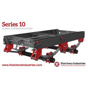 The Hutch Series 10 Slider was developed as a lighter-weight, extremely durable subframe and suspension system for the dry van and refrigerated trailer market.