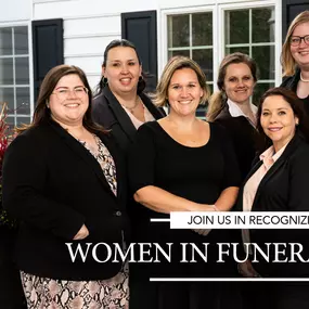 Join Us in Recognizing Women in Funeral Service