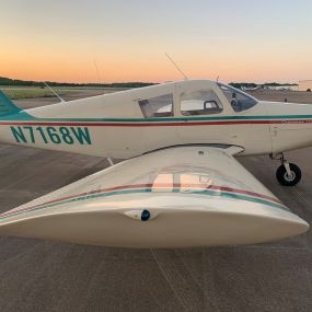 Build time towards your Commercial Pilot License in our technically advanced aircraft - Piper Cherokee 180.