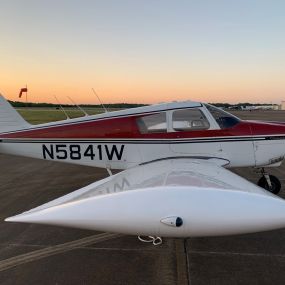 Learn to fly in a Piper Cherokee 160 with an experienced instructor at First Team Pilot Training.
