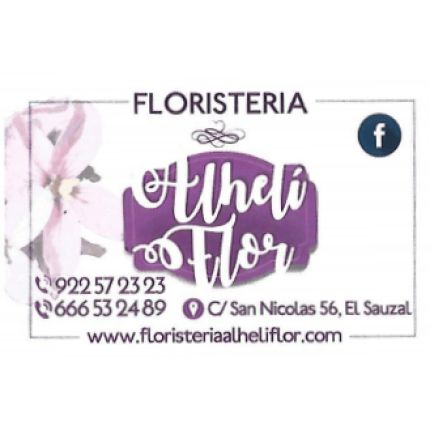 Logo da Floristería Alhelí Flor