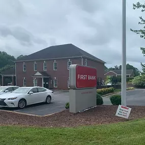 Come visit the First Bank Pittsboro branch on Chatham Corners Drive. Your local team will provide expert financial advice, flexible rates, business solutions, and convenient mobile options.