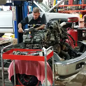 Hard at work