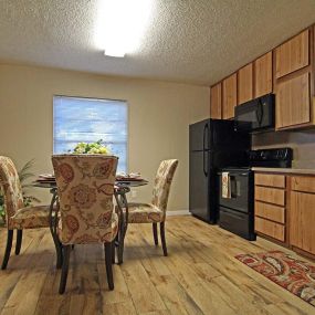 Kitchen at Brookside Apartments