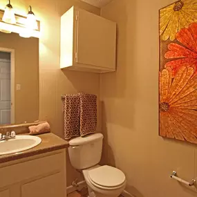 Bathroom at Brookside Apartments