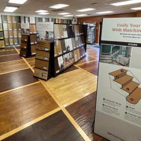 Interior of LL Flooring #1172 - Beaumont | Stairs